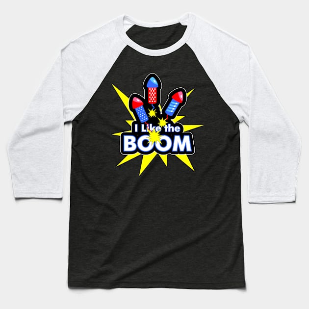 I like the BOOM Baseball T-Shirt by M.Salem